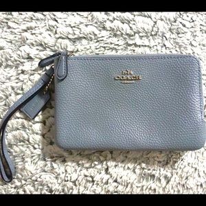 Coach Double Zip Wrist Wallet ☆